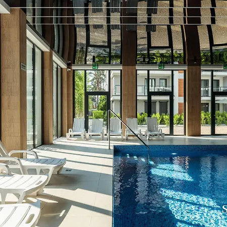 Apartament Sun Z Basenem Całorocznym-pobierowo Baltic Apartments-sannel For Rent